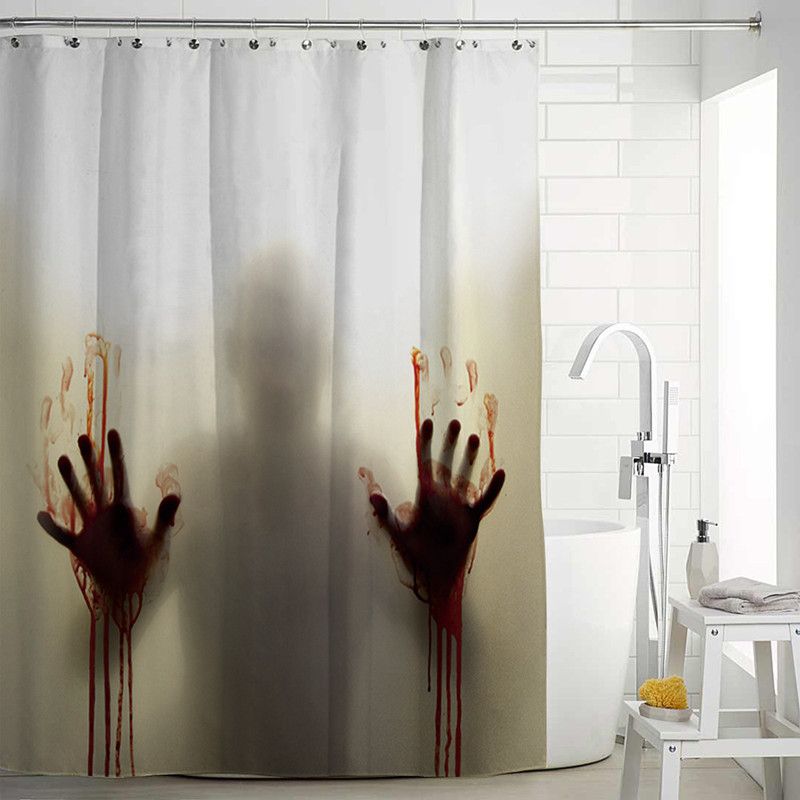 printed shower curtains