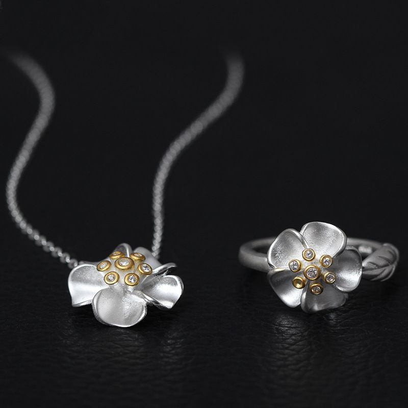 pure silver necklace set with price