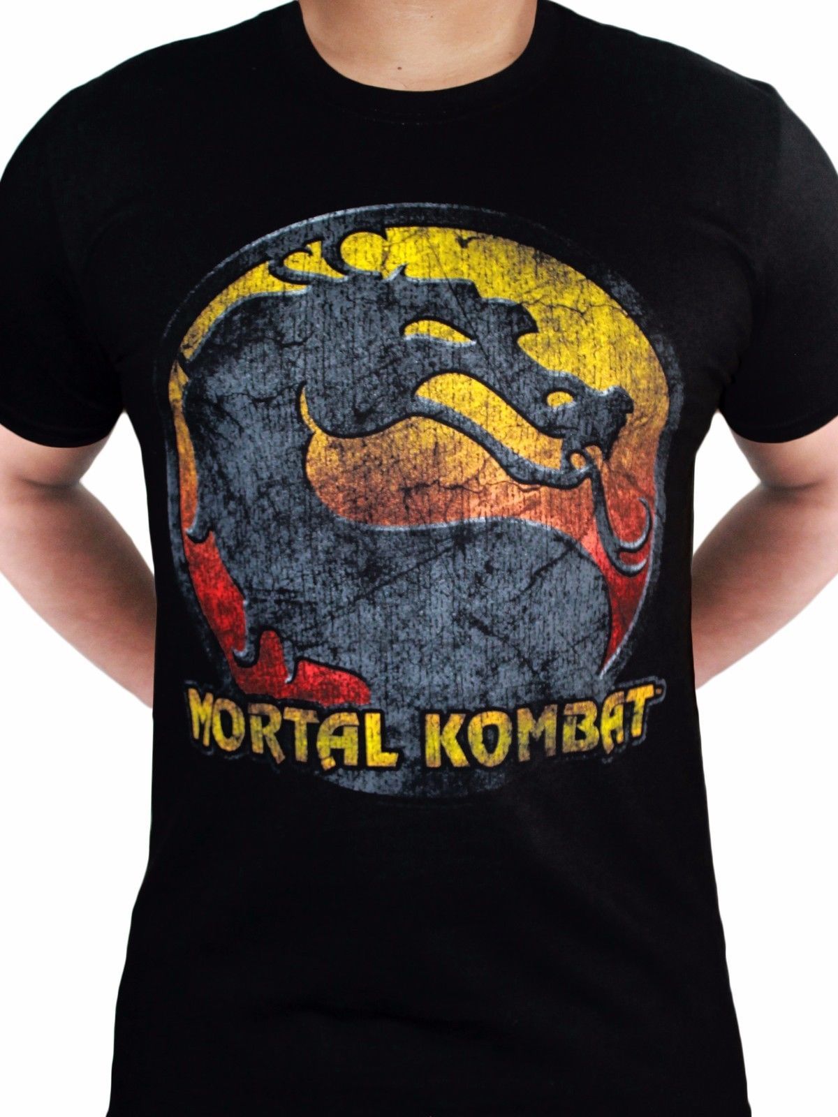 hélice Sin sentido información Mortal Kombat Logo Scorpion Subzero Playstation Juego Oficial Negro Camiseta  Para Hombre Cool Casual Pride Camiseta Hombre Unisex De 22,67 € | DHgate