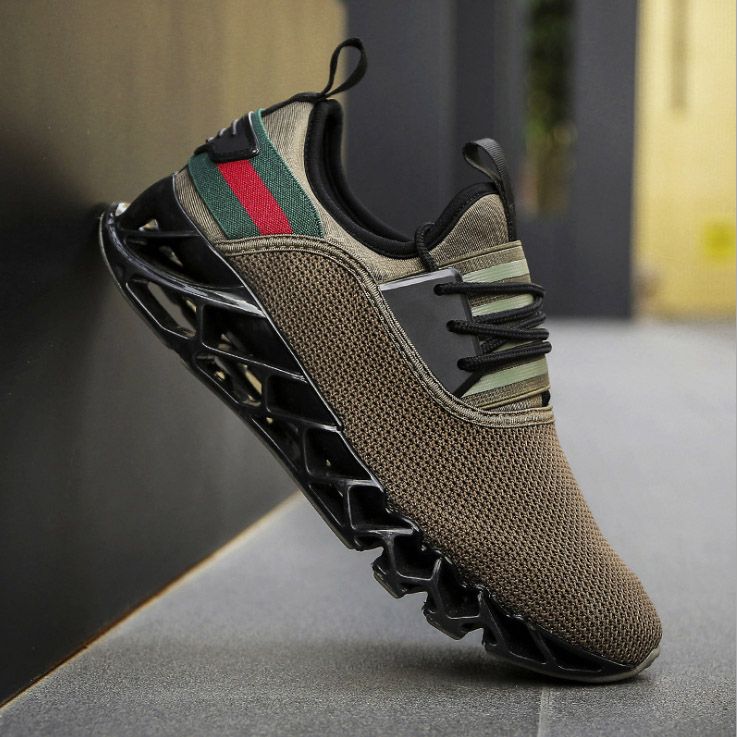 Compra Venta Caliente De La Hoja De Los Hombres Zapatillas De Deporte De  Diseño De Gran Tamaño Tendencia De La Moda Zapatos Casuales Hombres Volando  Tejer Transpirable Zapatos Deportivos 7 13 Envío