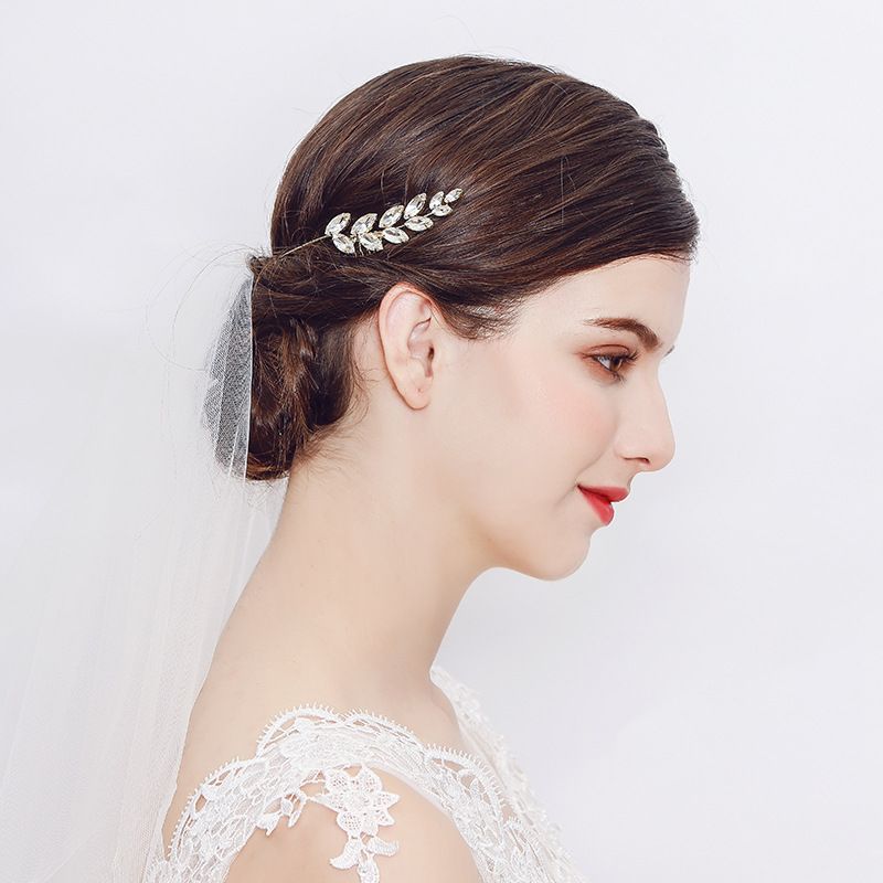 2018 Bridal Wedding Hair Accessories Luxury Flower Hair Side Comb