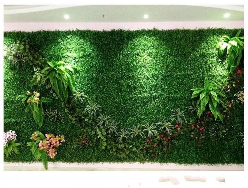 NiceDD 12 PackS 10x10 Artificielle Buis Tapis Haie Tapis Buis tapis avec attaches de c/âble UV Privacy Cl/ôture /Écran Panneau de Verdure D/écor Ext/érieur