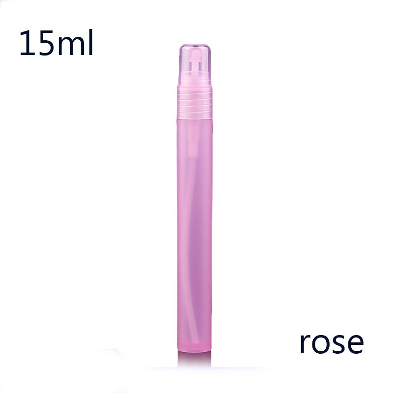 15 ml roze matte fles