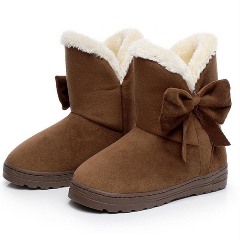 Damen Stiefeletten Winter Boots Warm Gefütterte Plateau Booties 824979 Trendy 