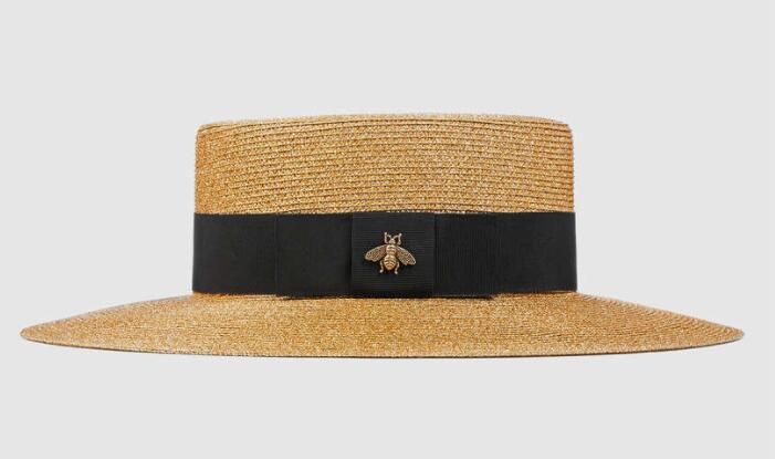 gucci lame papier hat