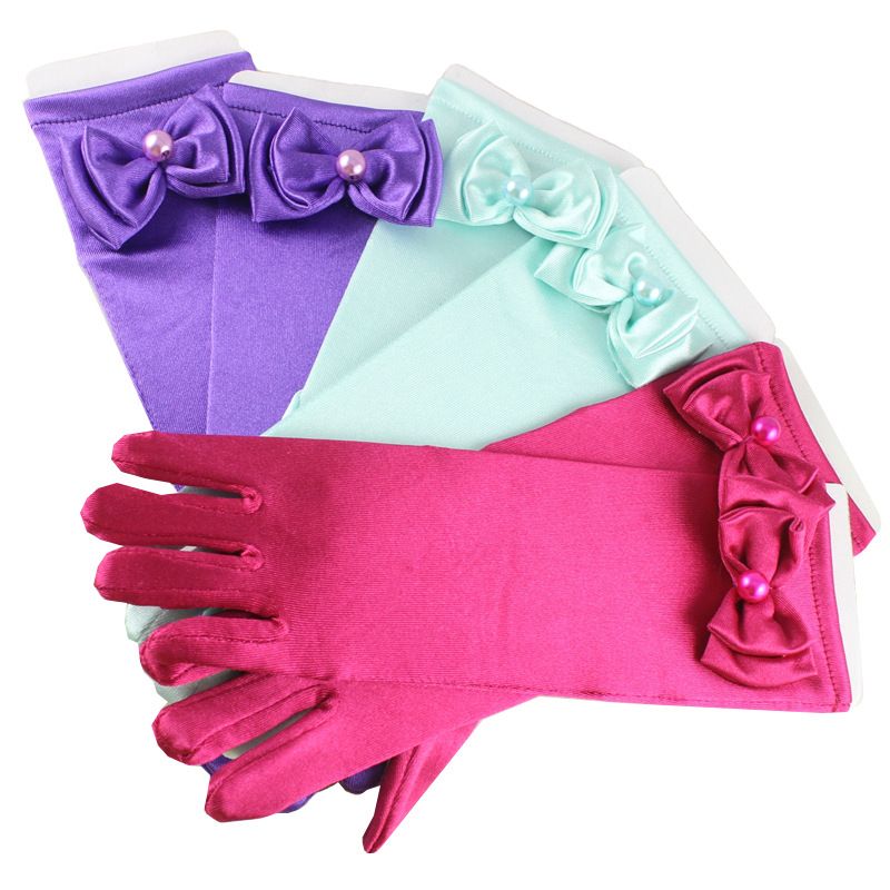 girls cotton gloves