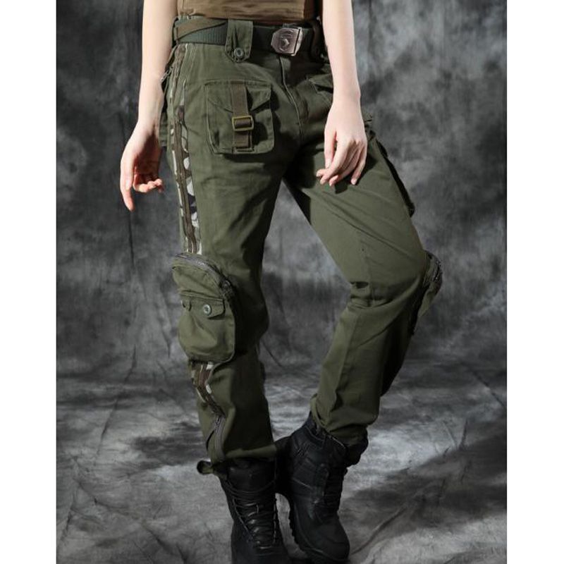 calça tipo exercito feminina