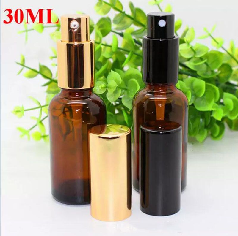 Amber spray bottles wholesale Clearance