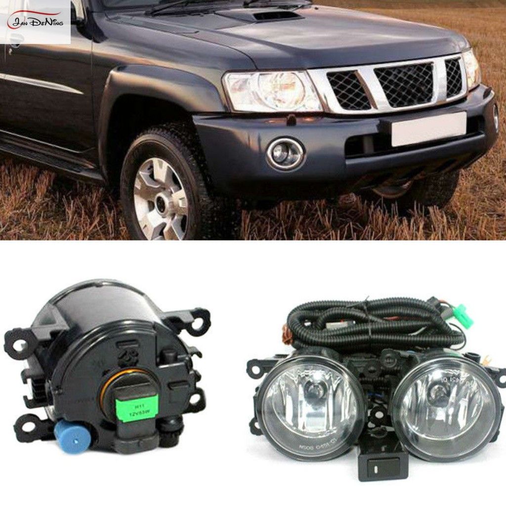 Car Fog Lights Front Fog Lamp Light For Nissan Patrol Y61 2005 2010