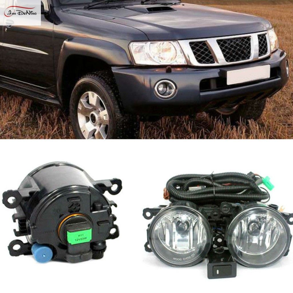 Car Fog Lights Front Fog Lamp Light For Nissan Patrol Y61