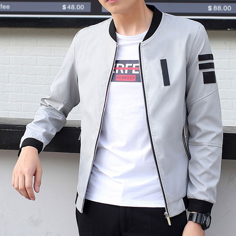 jaqueta bomber slim