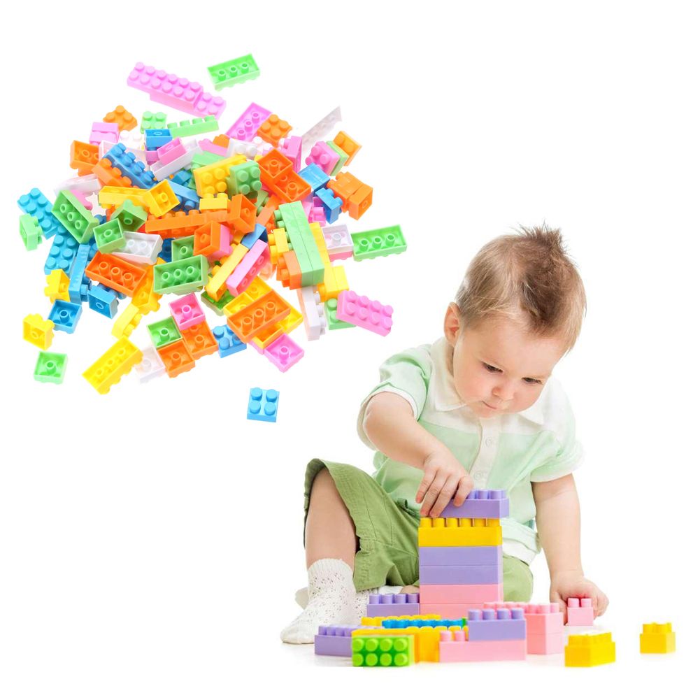 9 Pcs Building Blocks Bricks Baby Children Kids Educational Puzzle Toy Gift