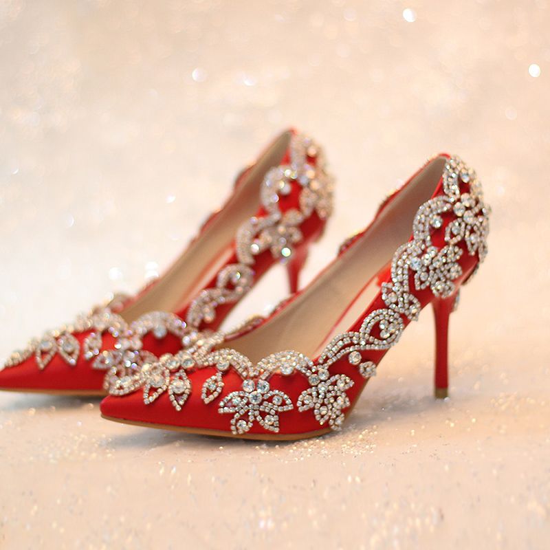 ladies evening shoes low heel