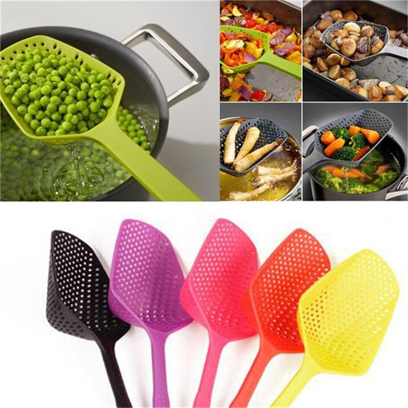 Home Kitchen Accessories Scoop Drain Gadgets Strainer Vegies Large Tool 2020 Hot