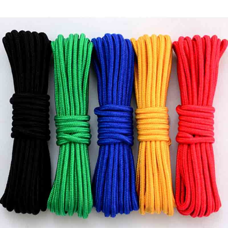 6mm Braided Polypropylene Poly Rope Cord Boat Yacht Sailing Climbing