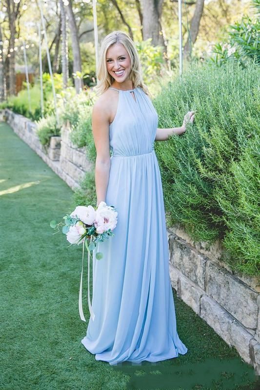 baby blue bridesmaid dresses cheap
