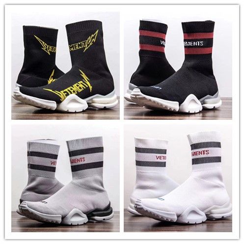 vetements sock runner on feet