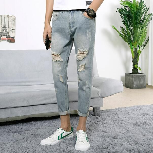 mens jeans ankle length