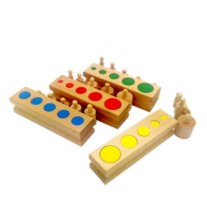 piezas madera montessori