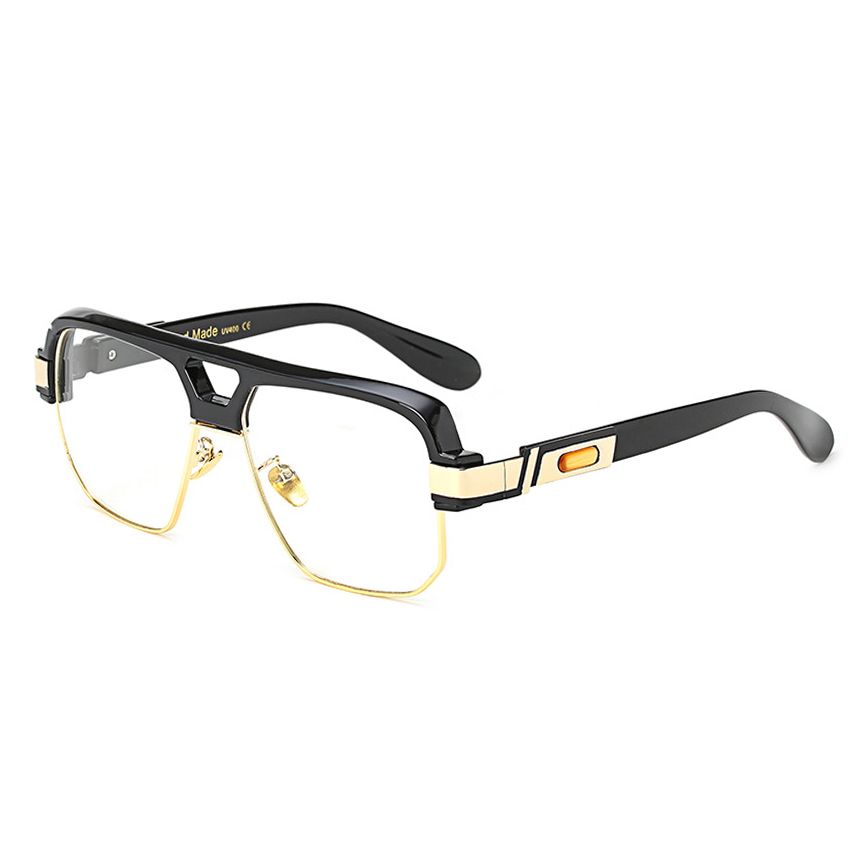 rimless fake glasses