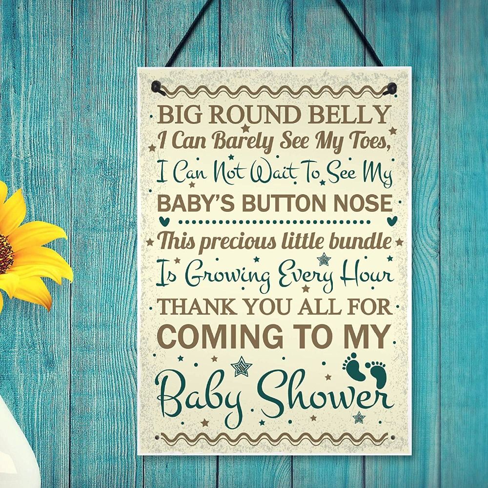 2019 Meijiafei Baby Shower Thank You For Coming Gift Table Wall Plaque Decoration Guest Book Wishes Sign 8 3x 11 7 From Huojuhua 33 88 Dhgate Com