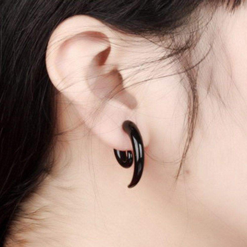 Joyería de moda Pendientes de caracol Pendiente de acero inoxidable para mujeres hombres