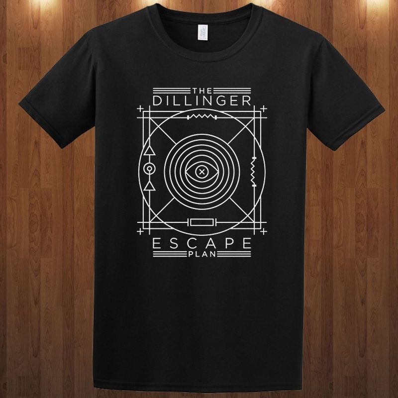 dillinger escape plan t shirt