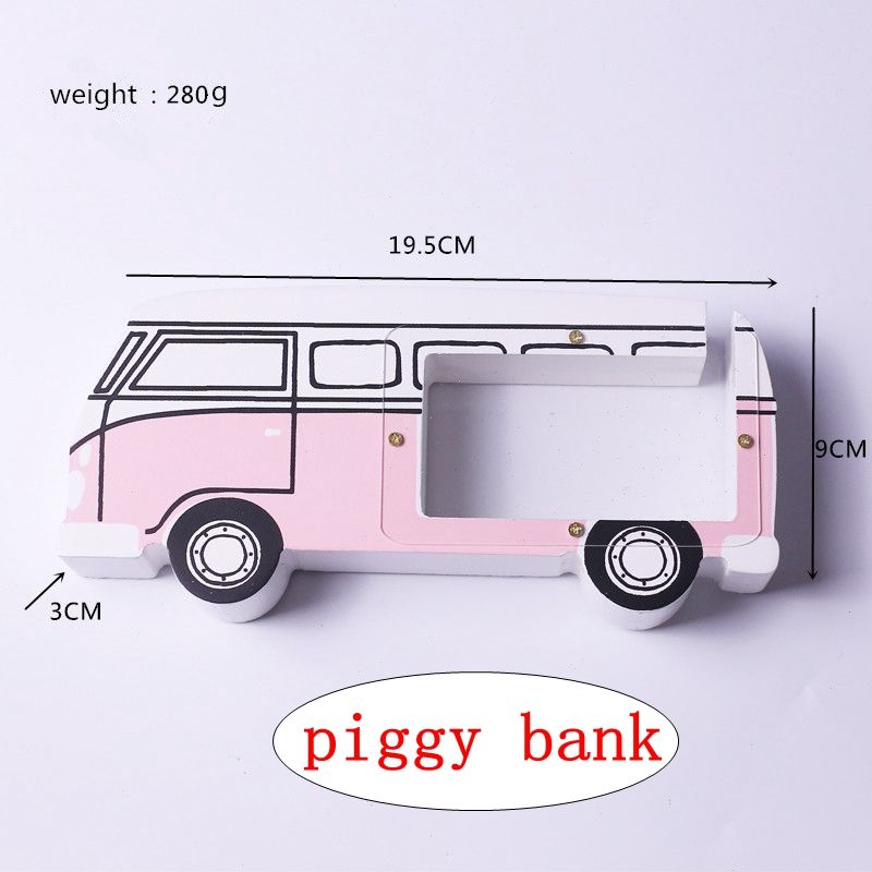 childrens wooden money box