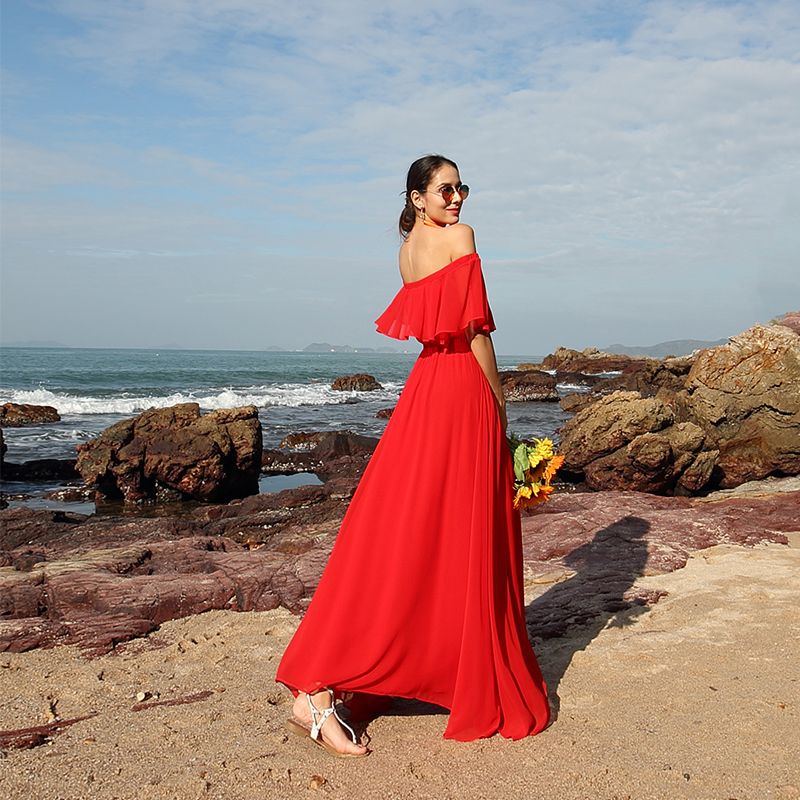 Beach Red Dress Cheap Sale, 56% OFF ...