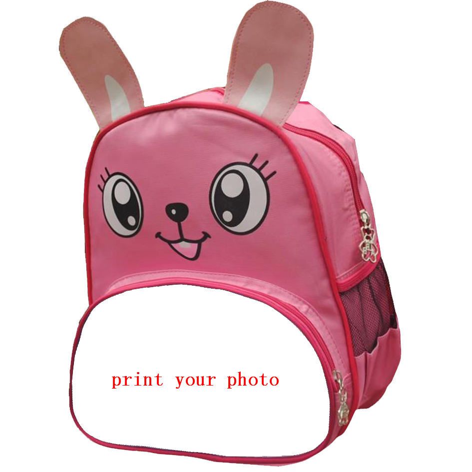 Acheter Bebe Grenouille Cartable Pour Enfants Filles Garcons Singe Sacs Pour La Publicite De Votre Photo Personnalisee Ou Design Ou Sublimation De Nom De Texte De 10 3 Du Customitem Dhgate Com