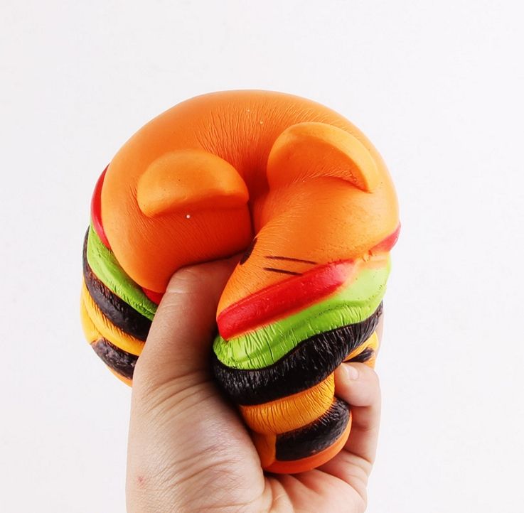 jumbo hamburger squishy