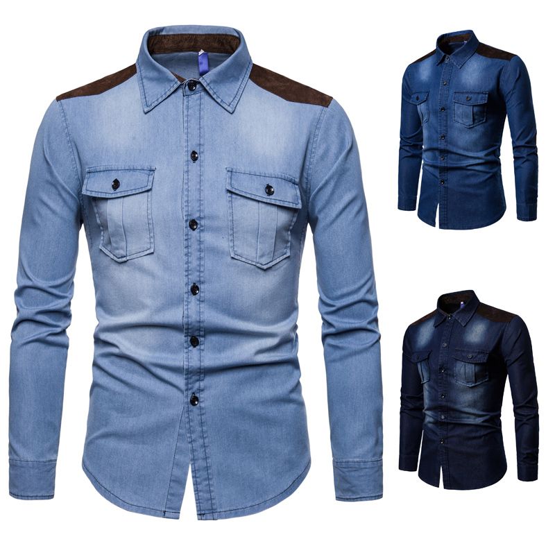 camisas de vestir con jeans