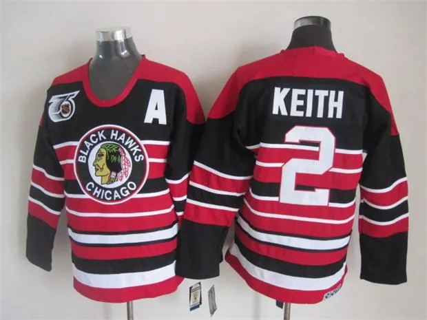 Custom Vintage 2009 Winter Classic Chicago Blackhawks Hockey Jerseys 81  Marian Hossa 88 Kane 2 Duncan Keith 7 Brent Seabrook 19 Toews Patrick Sharp  Jersey From Redtradesport, $41.46