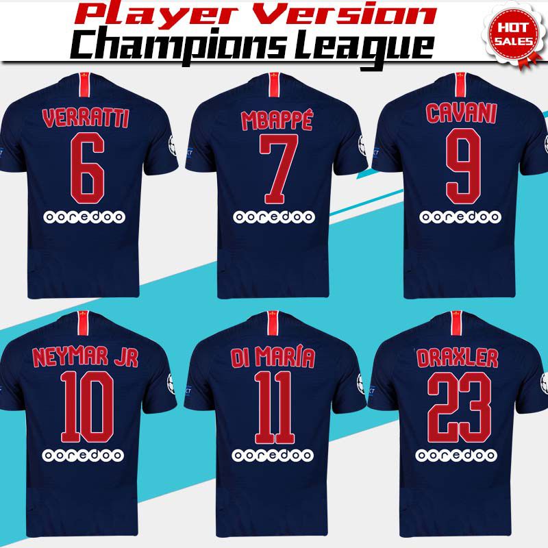 neymar champions league jersey