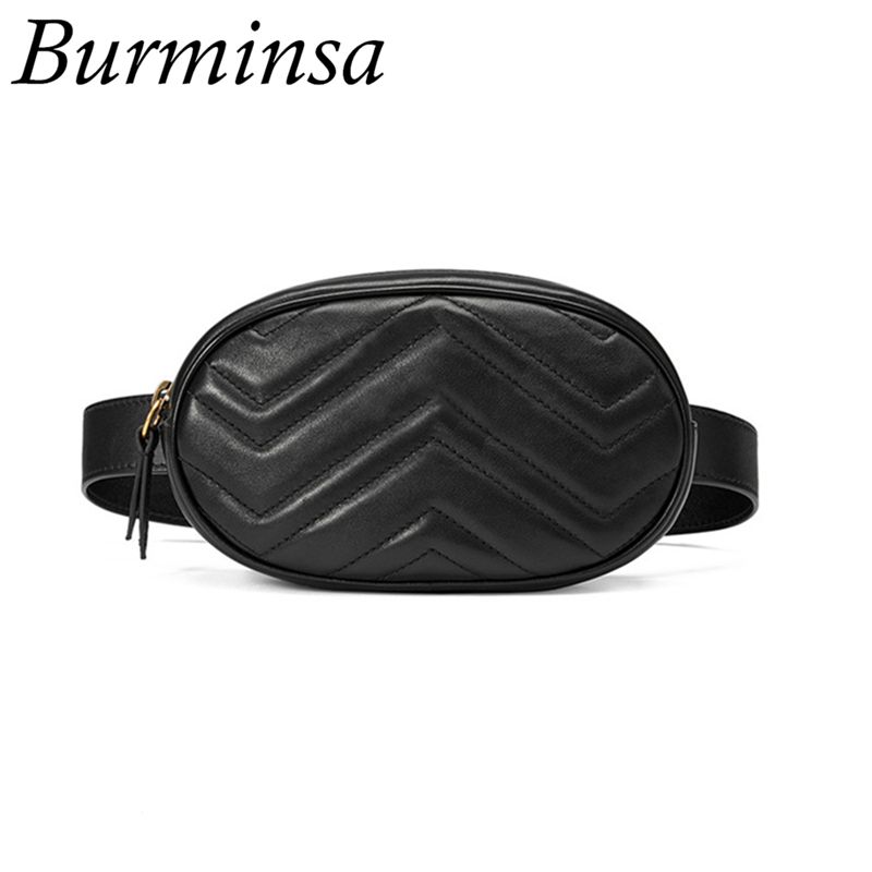leather waist bag women