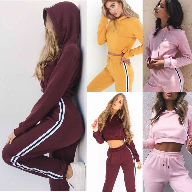 jogger and sweatshirt set womens