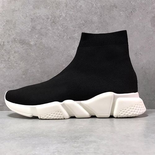 black trainer boots