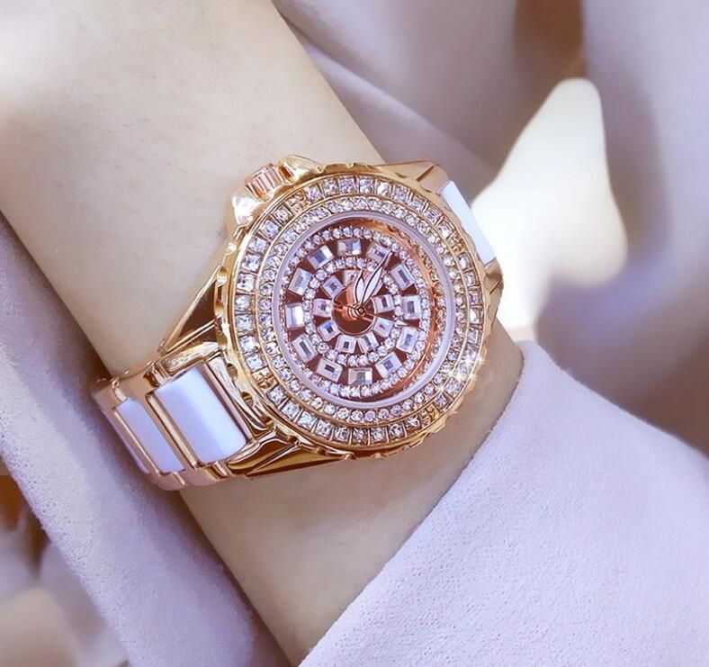 Montre bling bling femme Clearance