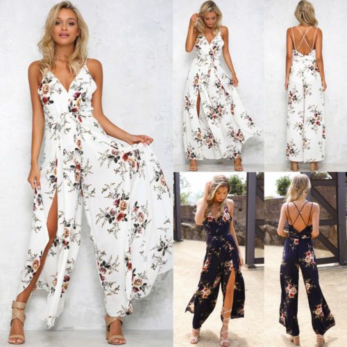 cheap floral jumpsuits