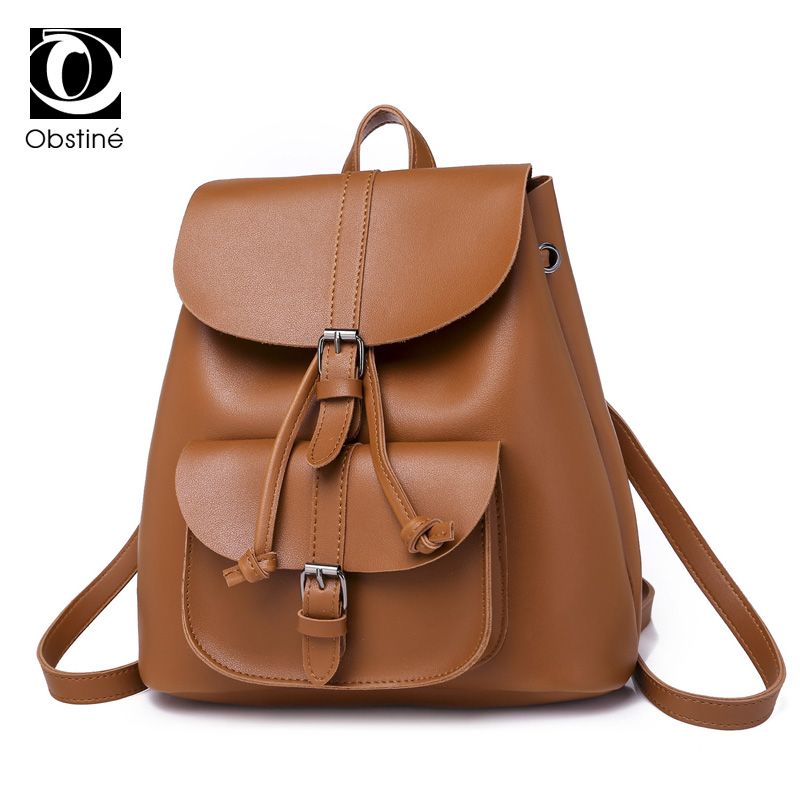 brown backpack womens