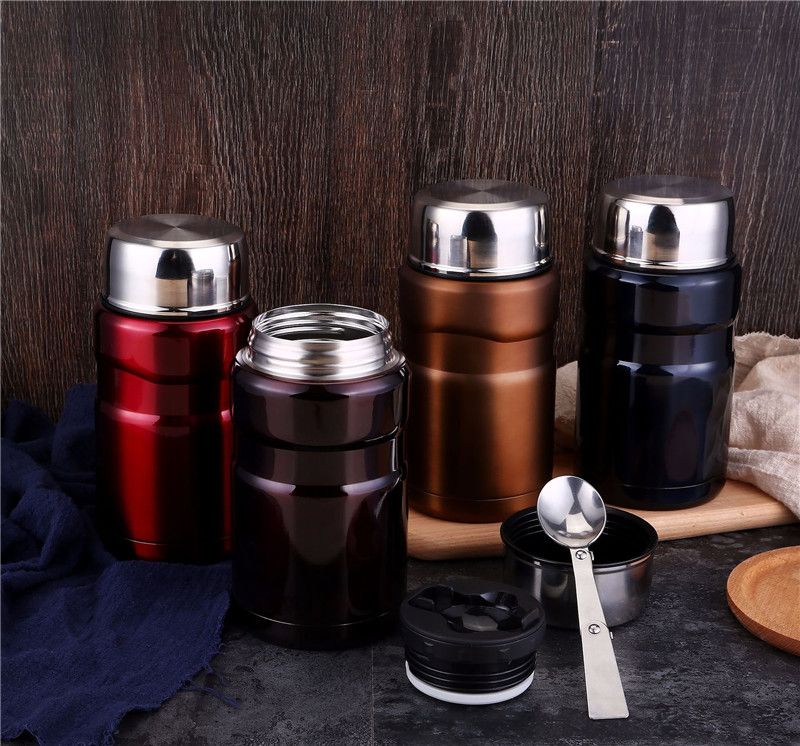 stainless steel vacuum insulated food jar