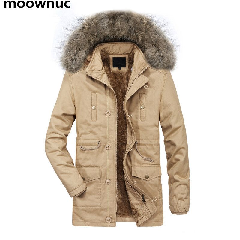 slim fit parka mens