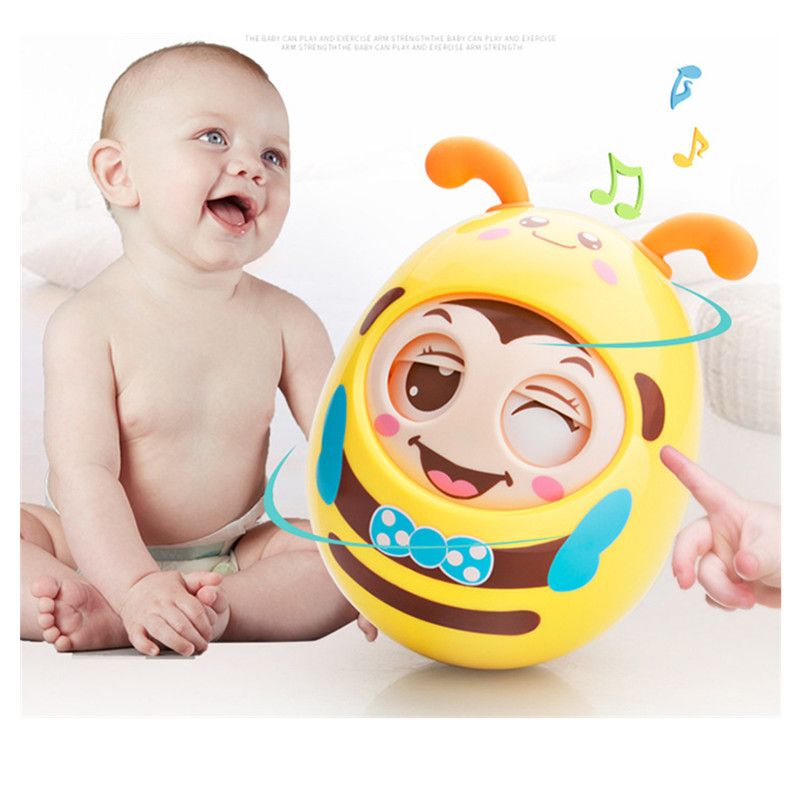 Acheter Pas Cher Gratuit Porc Bebe Frais De Transport Eglise Tot Enfant Jouet Tumbler Bebe Clin Doeil Dent Morsure Jouet 0 3 Ans Du 16 3 Fr Dhgate