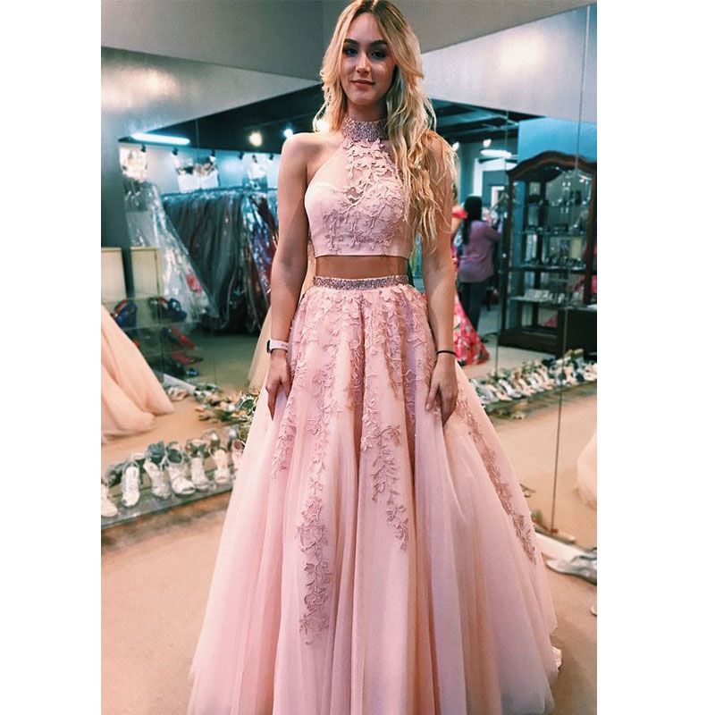 abito lungo pastello