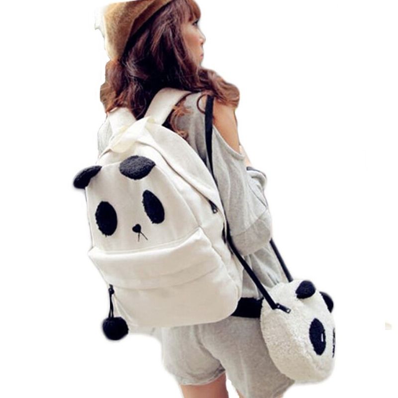 panda plush backpack