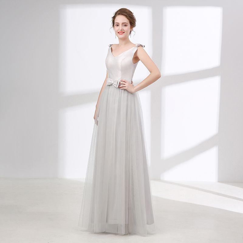 silver jr bridesmaid dresses