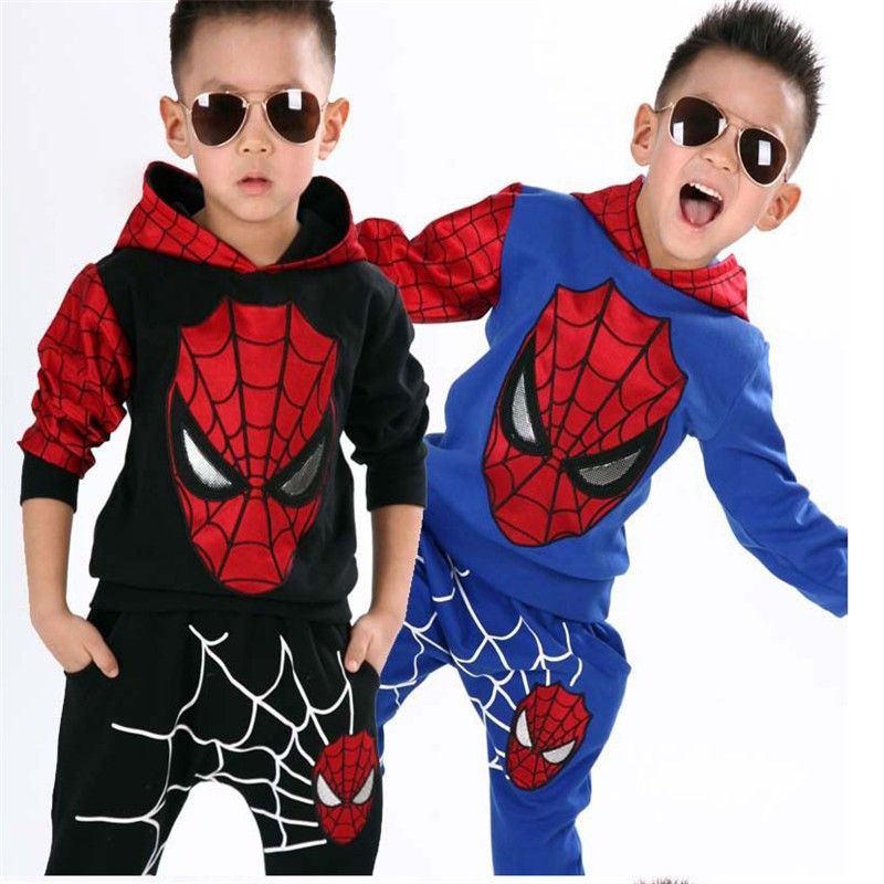 Ropa De Bebe 2pcs Nino Bebe Chicos Spiderman Conjunto Abrigo Chaqueta Pantalones Conjunto De Ropa Casual Bulldoggin Ropa De Bebe 2pcs Nino Bebe Chicos Spiderman Conjunto Abrigo Chaqueta Pantalones Conjunto De Ropa Casual Bulldoggin