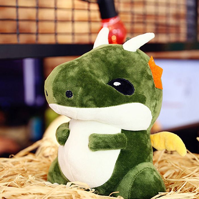 cute stuffed dragon