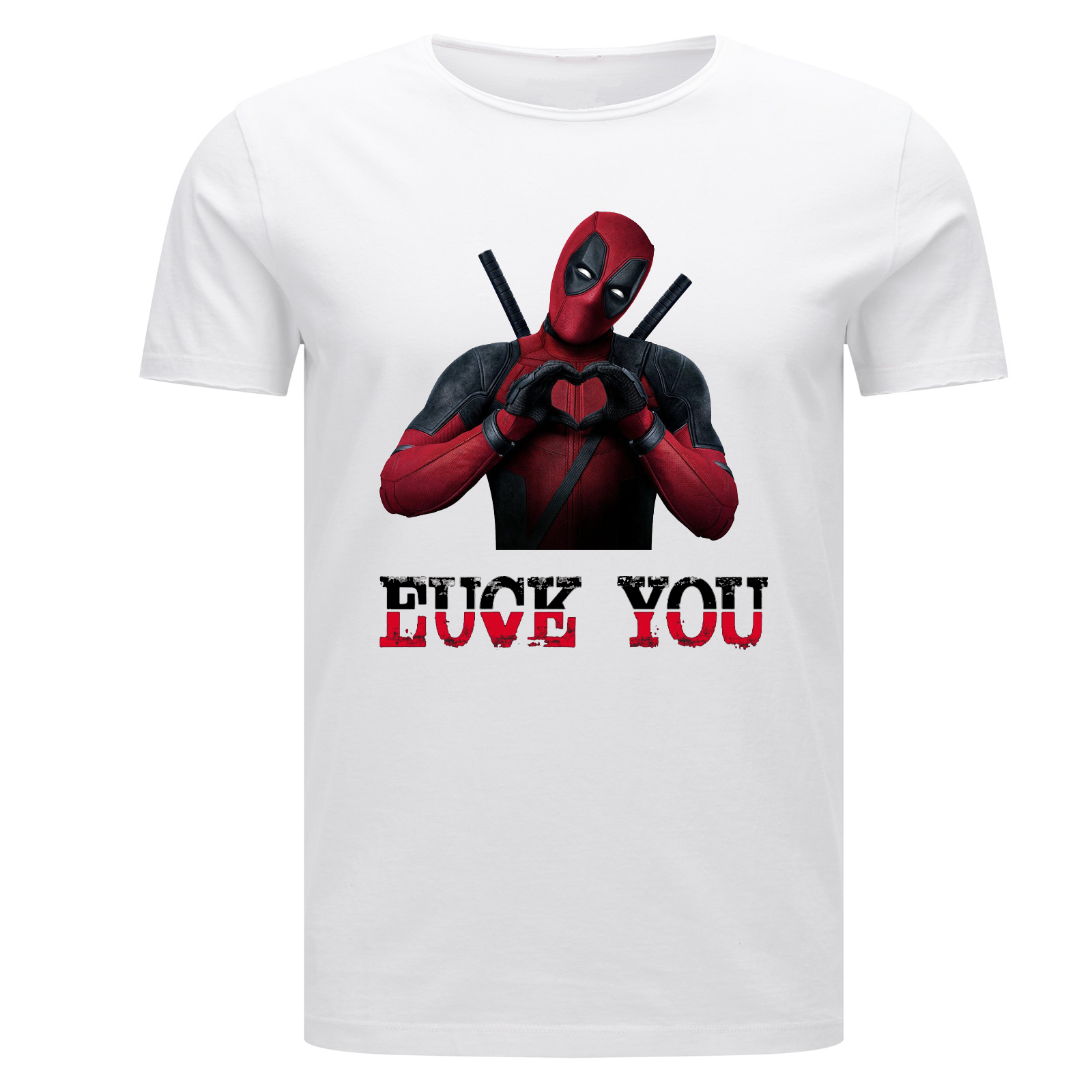 Polera De Algodón Para Hombre Deadpool Polera De Algodón Para Hombre Deadpool