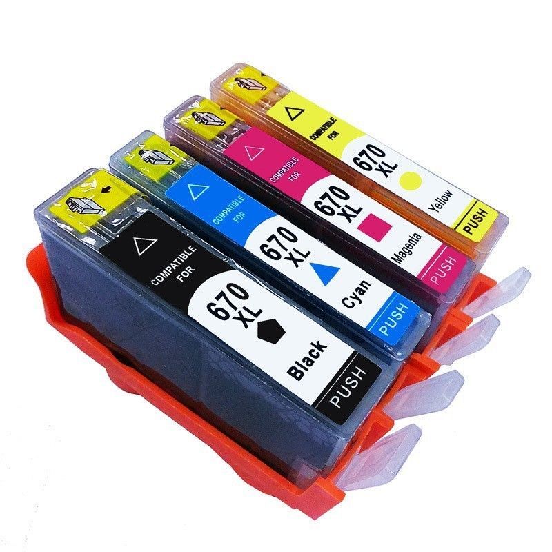 Compra Para HP670XL Para HP Deskjet 3525 CZ275A 5525 CZ282A 4615 CZ283A  CZ284A Barato | Entrega Rápida Y Calidad | Es.Dhgate
